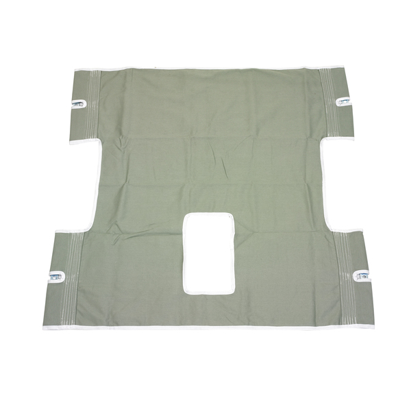 Drive Medical Bariatric Heavy Duty Canvas Sling w/ Commode Cutout 13061